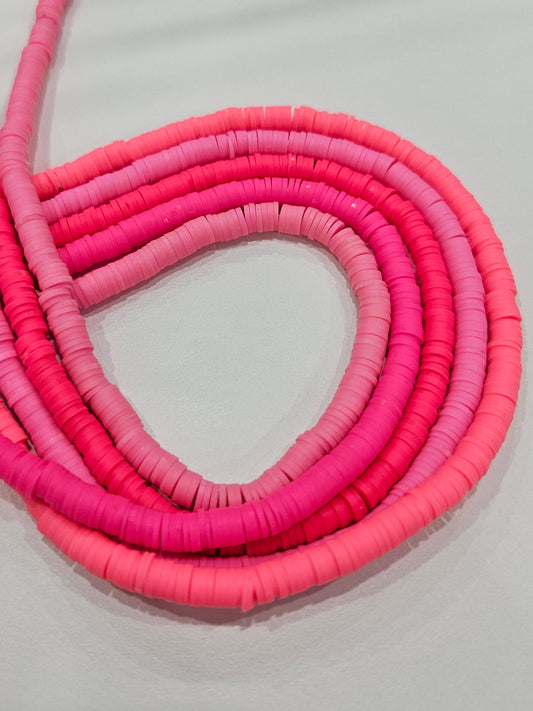 Heishi Beads Packs: Pinks