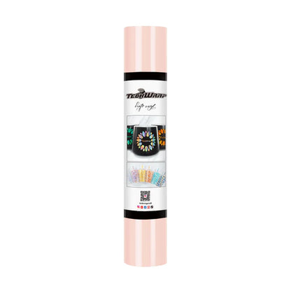 Teckwrap 001 Adhesive Craft Vinyl Gloss - Pastel Pink - Cutey K Blanks