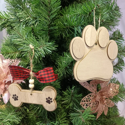 Wooden Christmas Ornaments