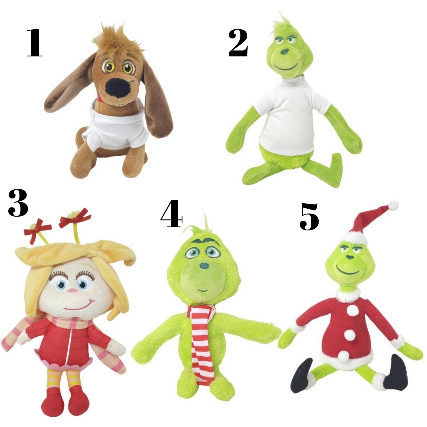 Plush Christmas Grinch