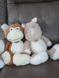 Plush Toy Animal Family (8 Animals) for HTV or Sublimation