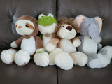 Plush Toy Animal Family (8 Animals) for HTV or Sublimation