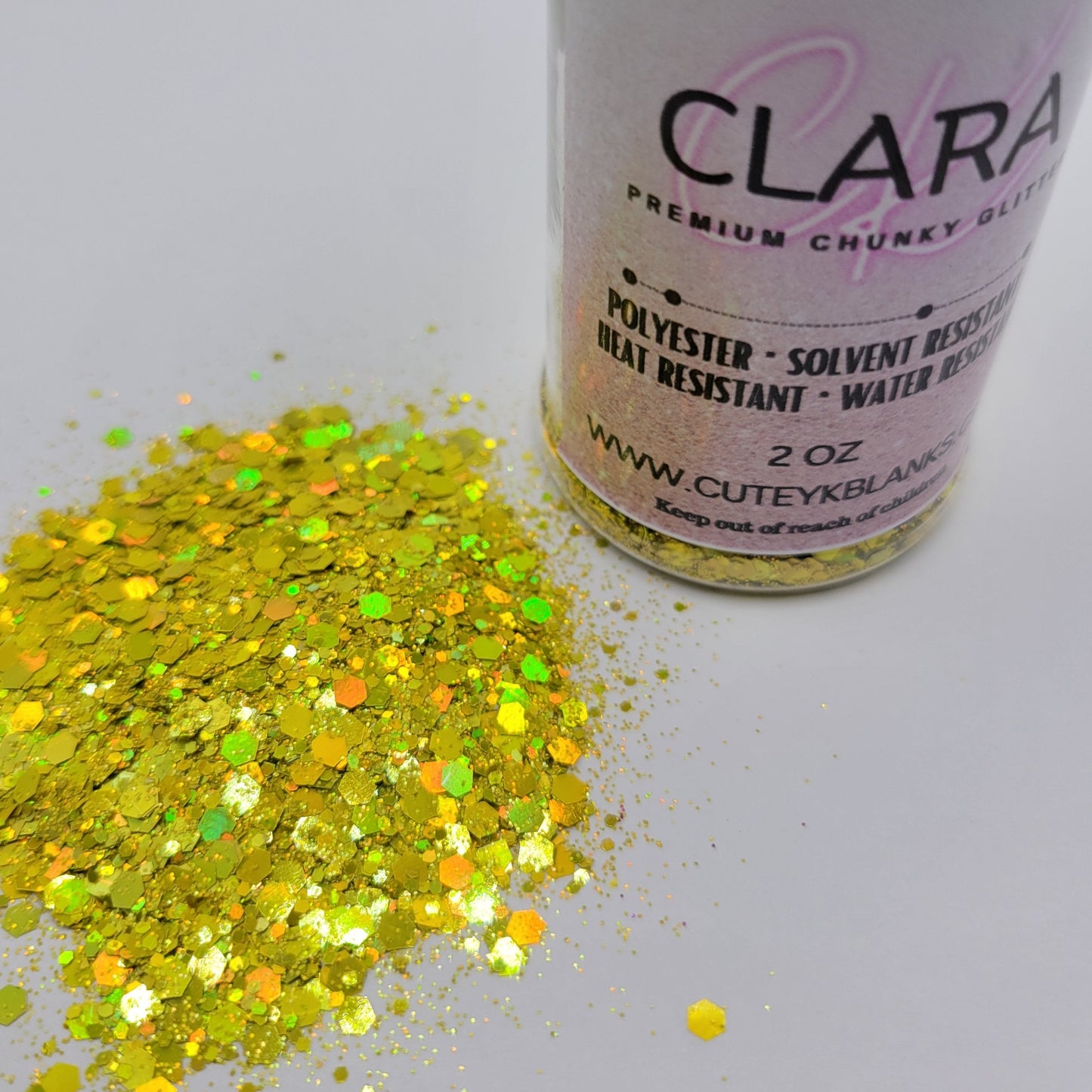 Clara - Premium Chunky Glitter