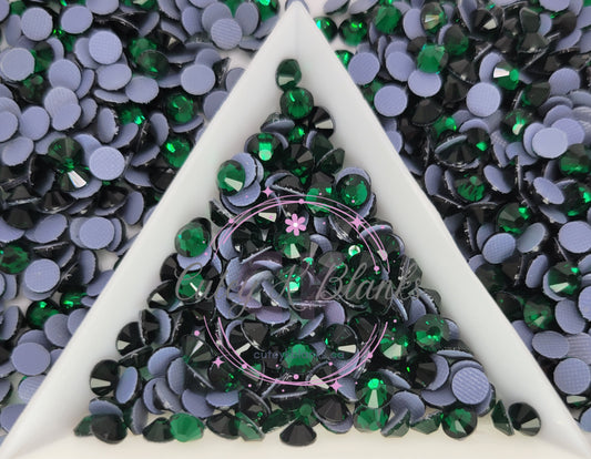 Hotfix Rhinestones for Apparel: Emerald