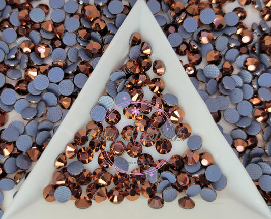 Hotfix Rhinestones for Apparel: Rose Gold