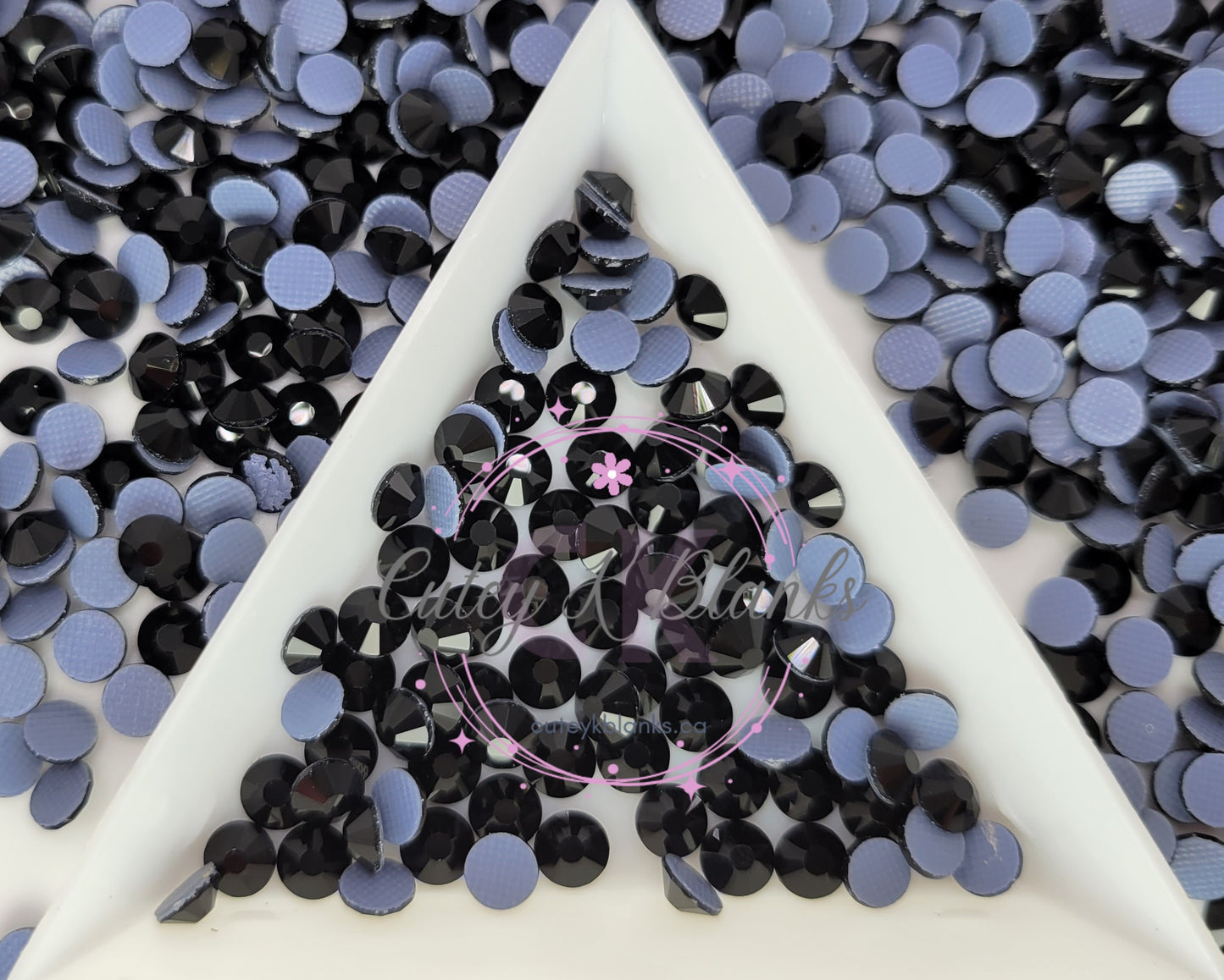 Hotfix Rhinestones for Apparel: Jet Black