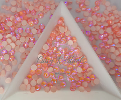 Sparkle Light Pink Glass Hotfix Rhinestones | Shirt rhinestones | Bling 3MM-SS12 | 4MM-SS16 |5MM-SS20 | Apparel Stones