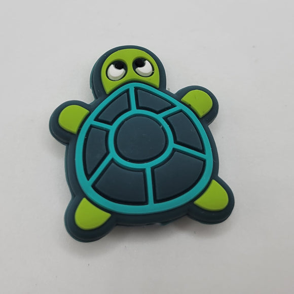 Silicone Focal Beads: Turtle