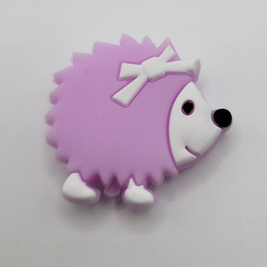 Silicone Focal Beads: Silicone Hedgehog | Cartoon Beads | DIY Craft Beads | Beads for wristlets, pens, keychains