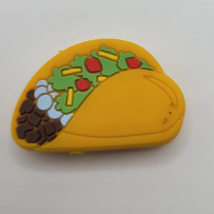 Silicone Focal Beads: Taco