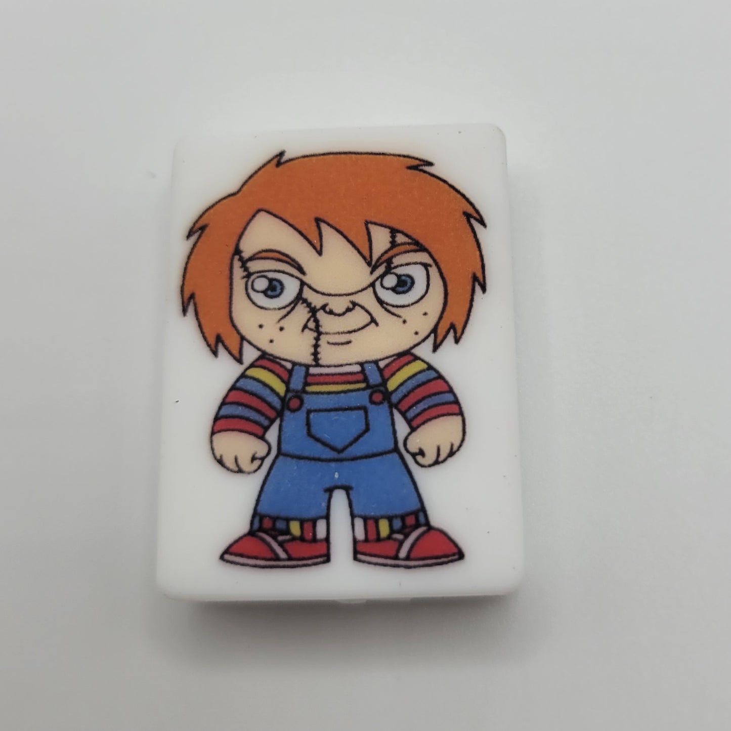 Silicone Focal Beads: chucky | Cartoon Beads | DIY Craft Beads | Beads for wristlets, pens, keychains