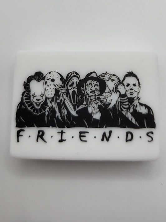 Silicone Focal Beads: Friends