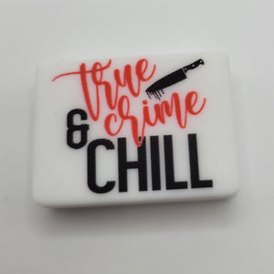 Silicone Focal Beads: True Crime and Chill