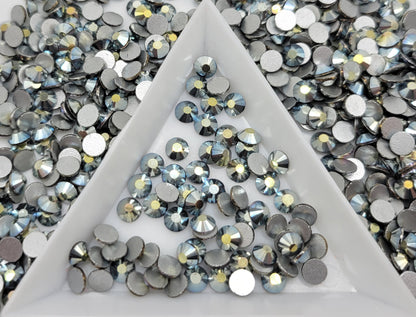 Light Gold Metal Glass Flatback Rhinestones | Craft rhinestones | Bling 3MM-SS12 | 4MM-SS16 |5MM-SS20 | DIY, Nail Art, Tumbler | 1440 per bag