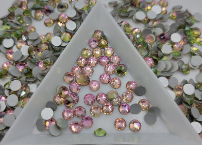 Air Pink Glass Flatback Rhinestones | Craft rhinestones | Bling 3MM-SS12 | 4MM-SS16 |5MM-SS20 | DIY, Nail Art, Tumbler | 1440 per bag