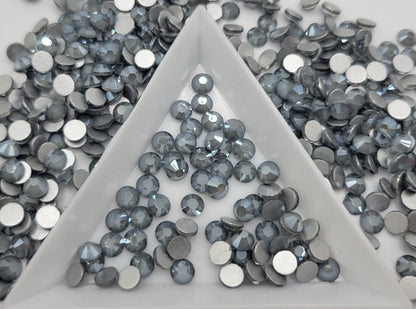 Light Grey Mocha Opal Glass Flatback Rhinestones | Craft rhinestones | Bling 3MM-SS12 | 4MM-SS16 |5MM-SS20 | DIY, Nail Art, Tumbler