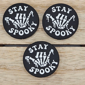 Silicone Focal Beads: Stay Spookie