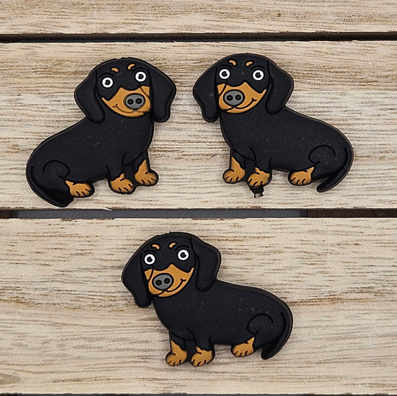 Silicone Focal Beads: Doggy