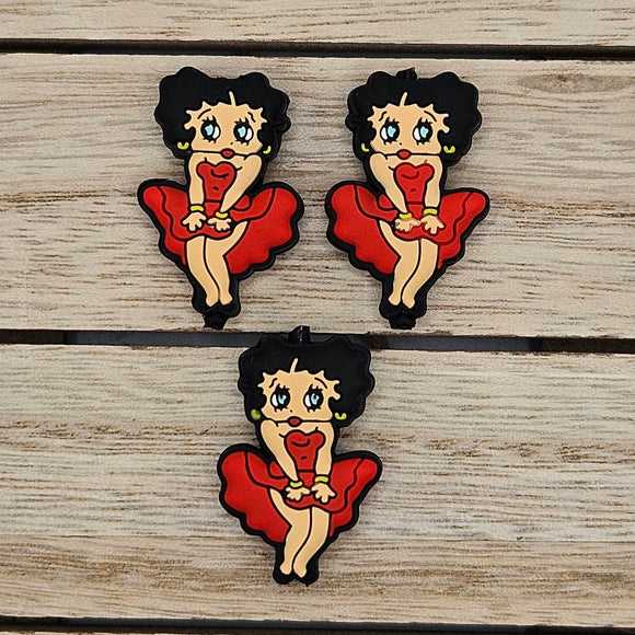 Silicone Focal Beads: Betty Boop