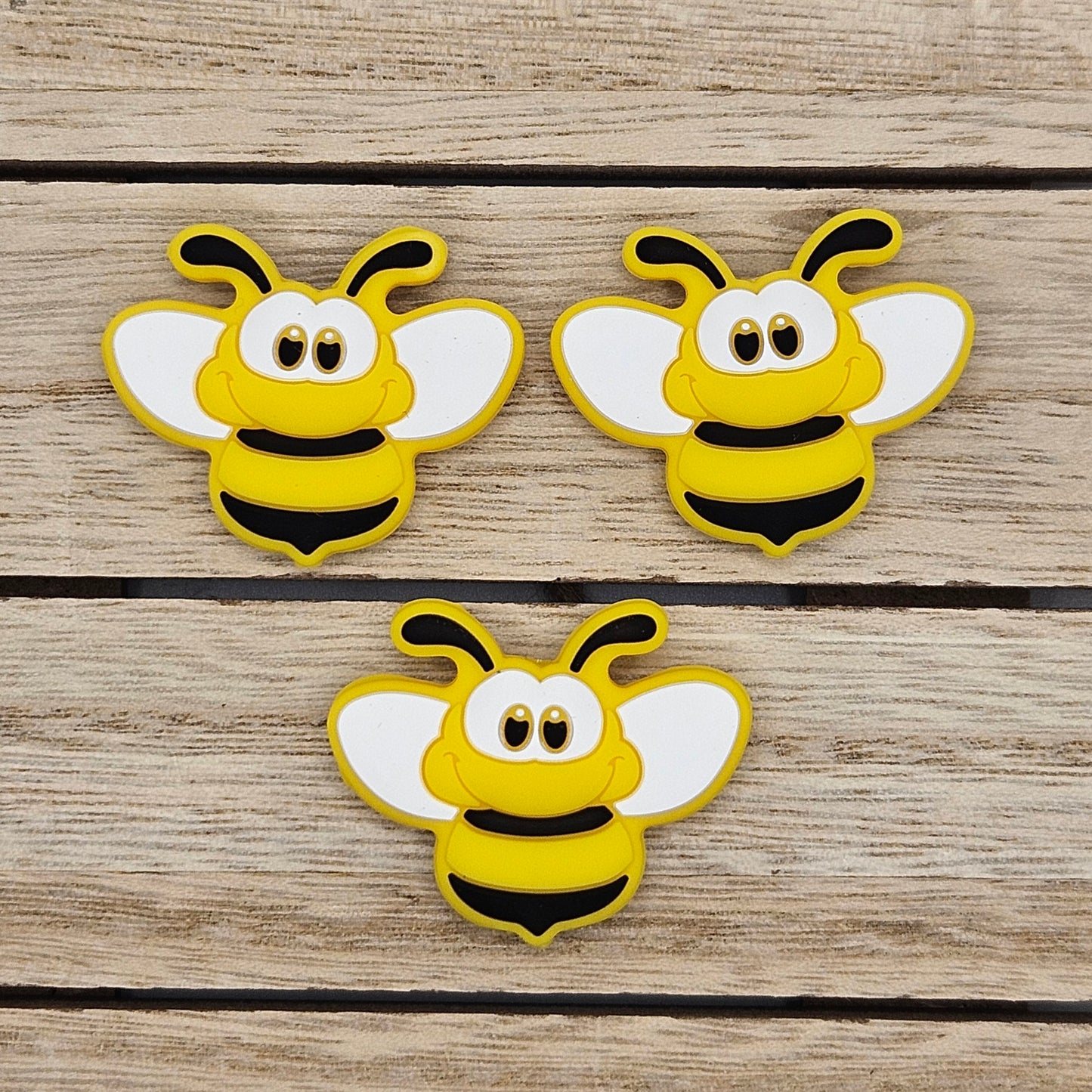 Silicone Focal Beads: Bee