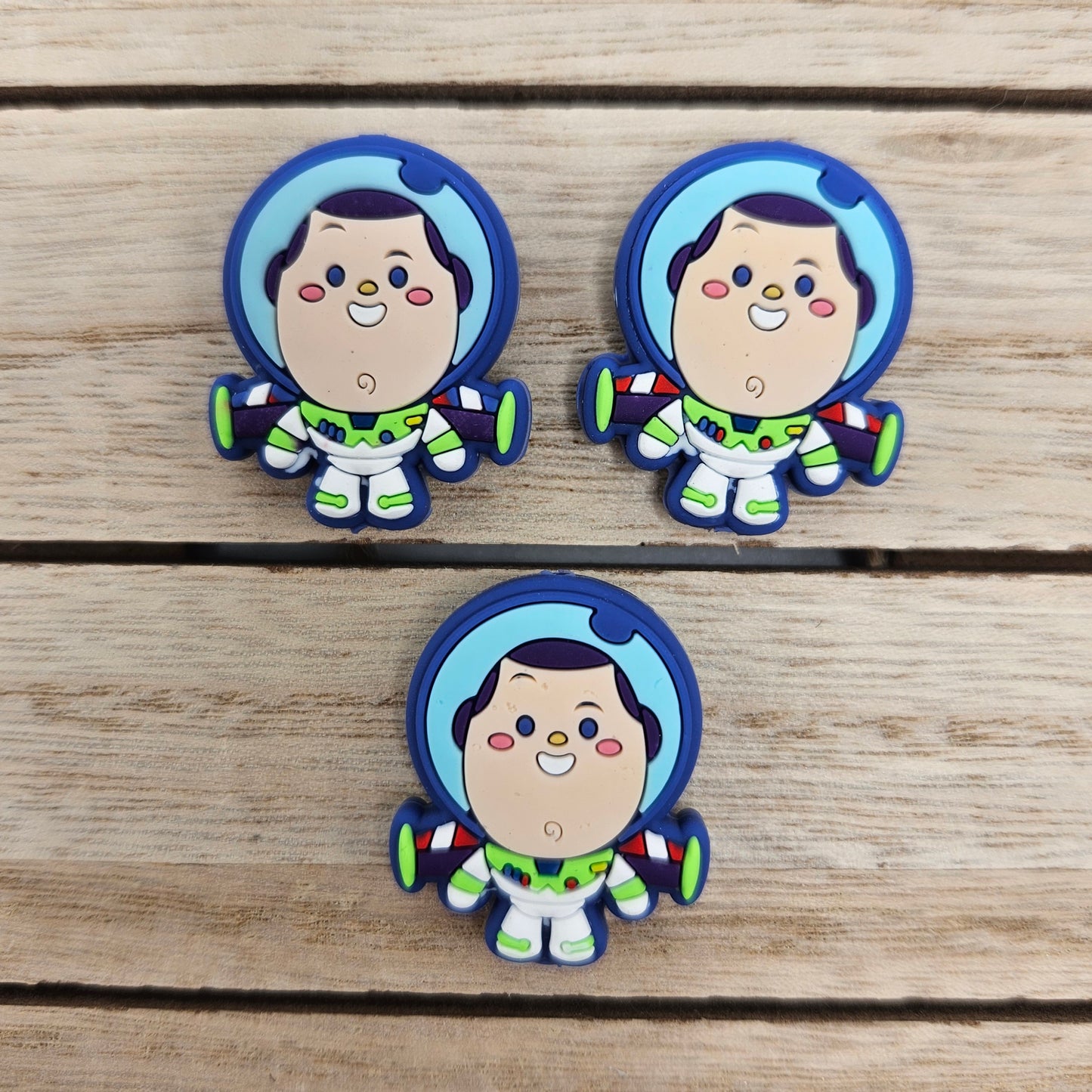 Silicone Focal Beads: TS Space Ranger | Cartoon Beads | DIY Craft Beads | Beads for wristlets, pens, keychains