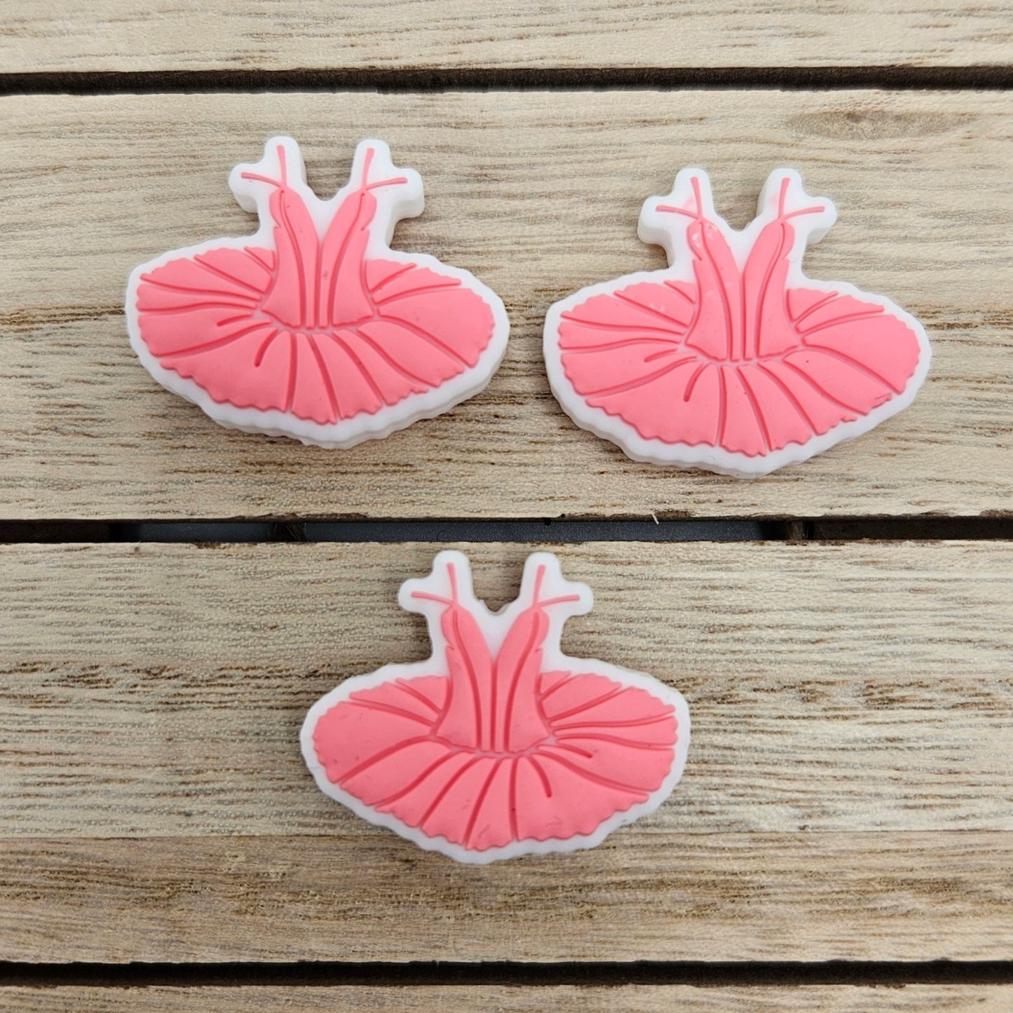 Silicone Focal Beads: Ballerina | Cartoon Beads | DIY Craft Beads | Beads for wristlets, pens, keychains