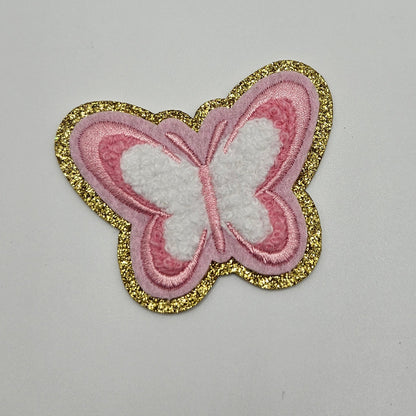 Chenille Iron On Patch: Butterfly