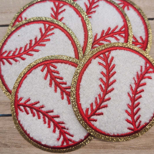 Iron On Hat Patches: Baseball
