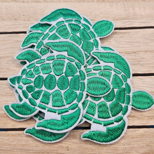 Iron On Hat Patches: Turtle