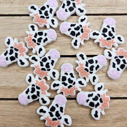 Focal Beads: Cow