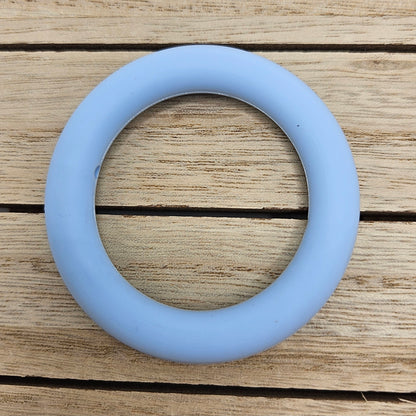 65mm Silicone Ring | Silicone teething Ring for Teethers and beading crafts