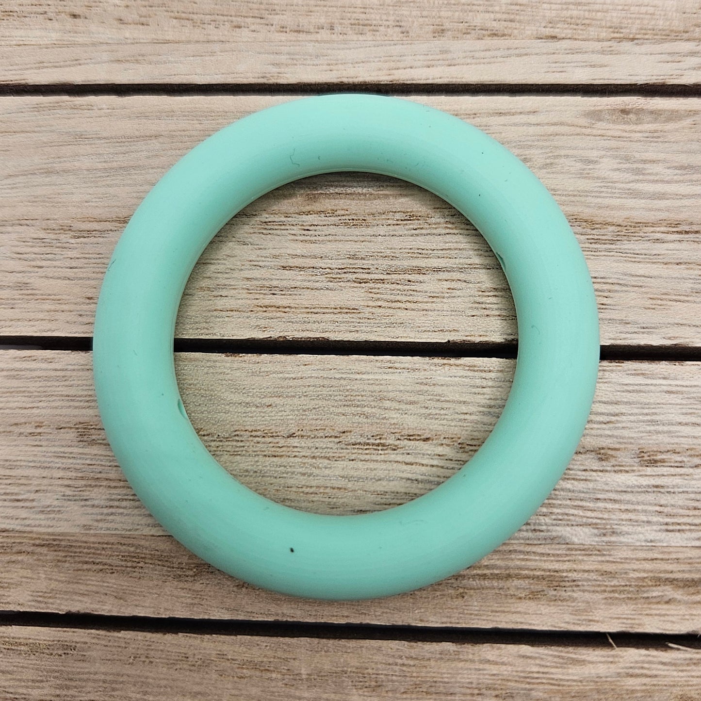 65mm Silicone Ring | Silicone teething Ring for Teethers and beading crafts