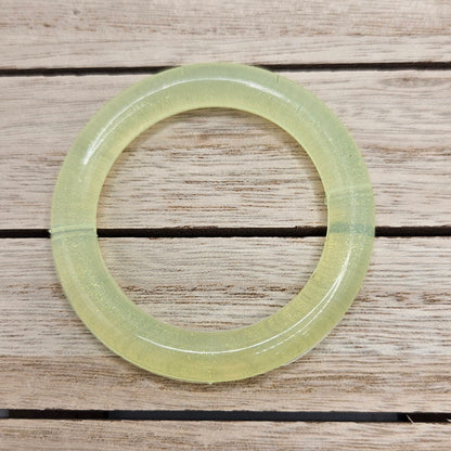 Glitter 65mm Silicone Ring | Teething Rings | Ring for Air freshener Beading | Silicone Accessories