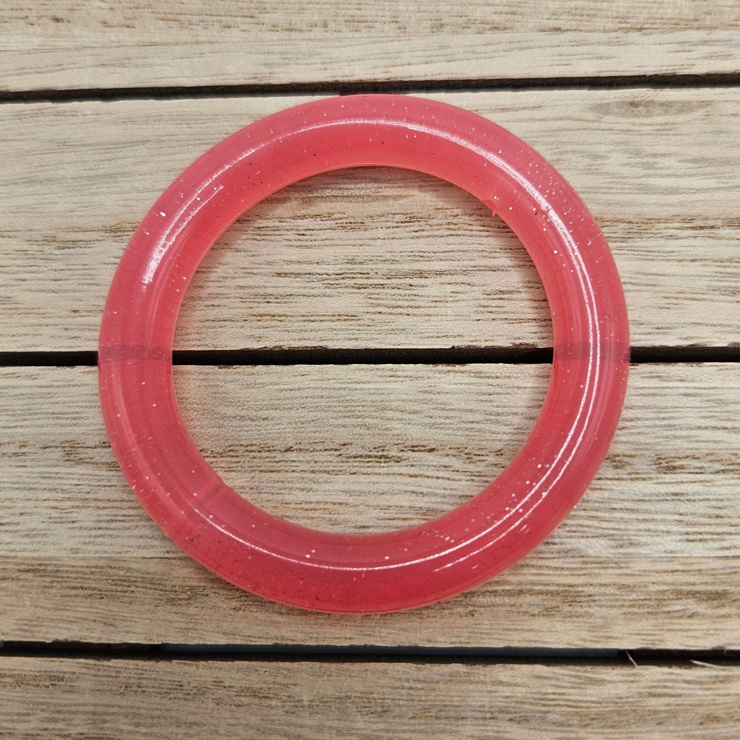 Glitter 65mm Silicone Ring | Teething Rings | Ring for Air freshener Beading | Silicone Accessories