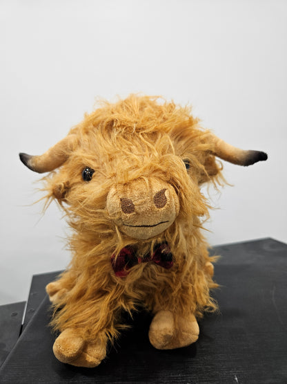 Christmas Highland Cow Plush