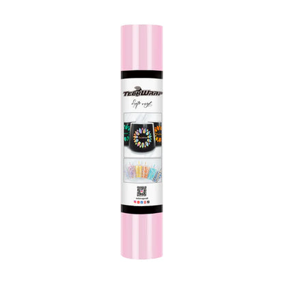 Teckwrap 001 Adhesive Craft Vinyl Gloss - Millennial Pink - Cutey K Blanks