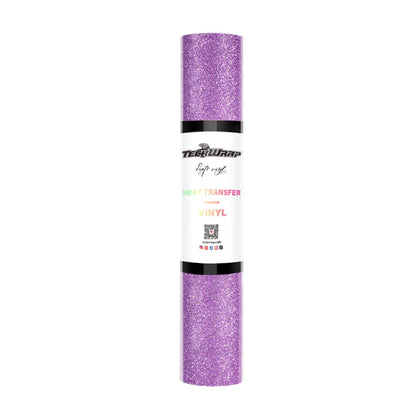 Teckwrap Glitter Heat Transfer Vinyl - Light Purple - Cutey K Blanks