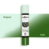 Teckwrap Cold Color Change Adhesive Vinyl - Green - Cutey K Blanks