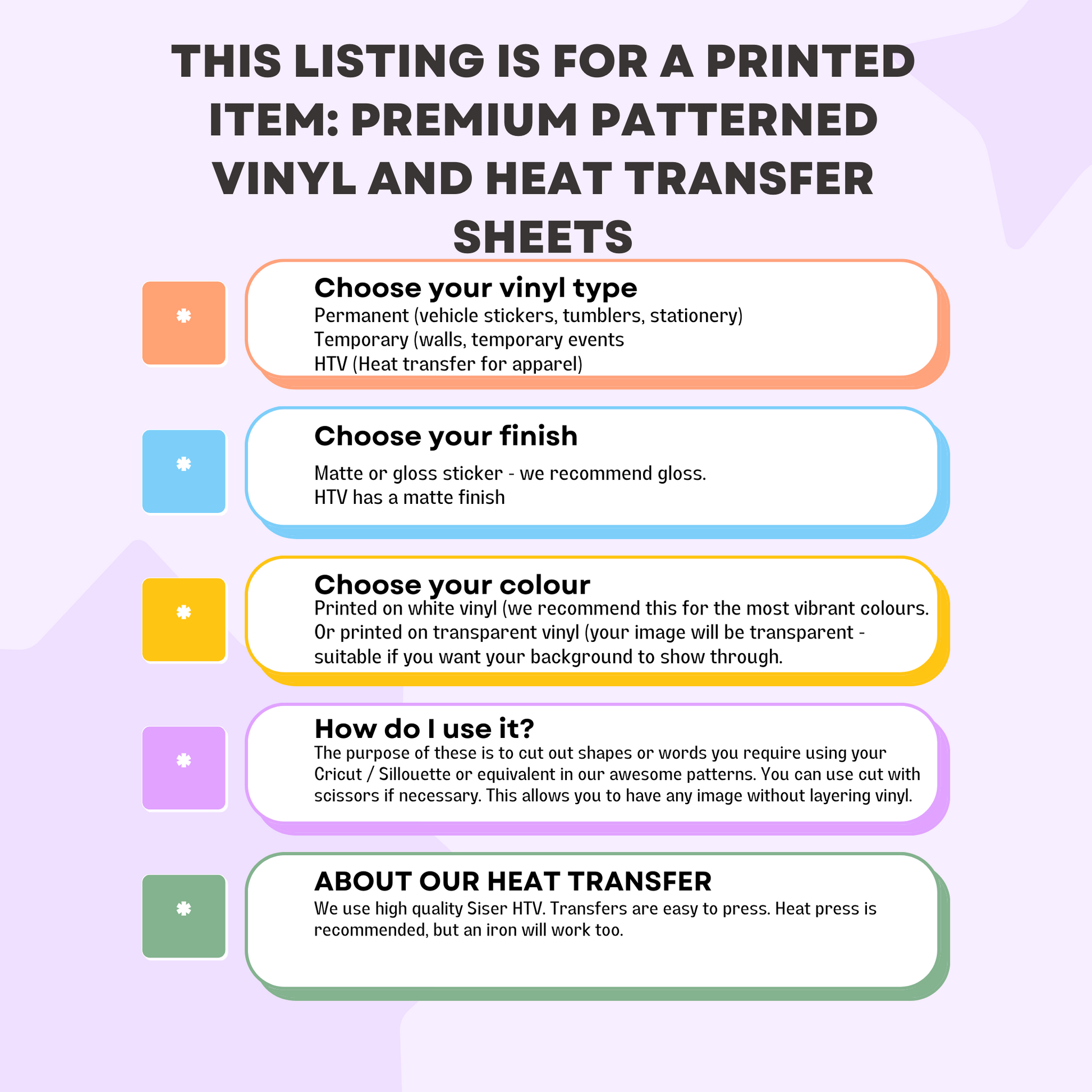 Patterned Printed Vinyl and Heat Transfer (HTV) Sheets - Blue Metallic Pattern - PV100086 - Cutey K Blanks