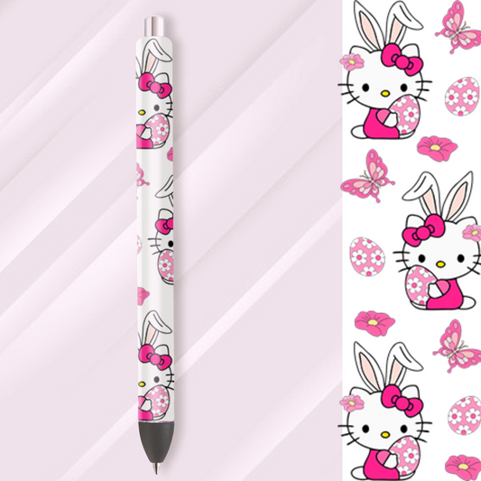Ready to Use: UV DTF Pen Wrap: Kitty UVDTF100258