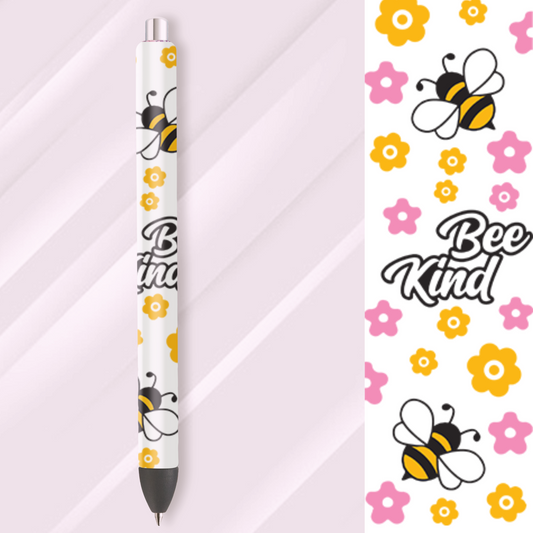 Ready to Use: UV DTF Pen Wrap: Be Kind UVDTF100256