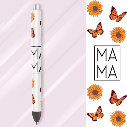 Ready to Use: UV DTF Pen Wrap: Mama UVDTF100262