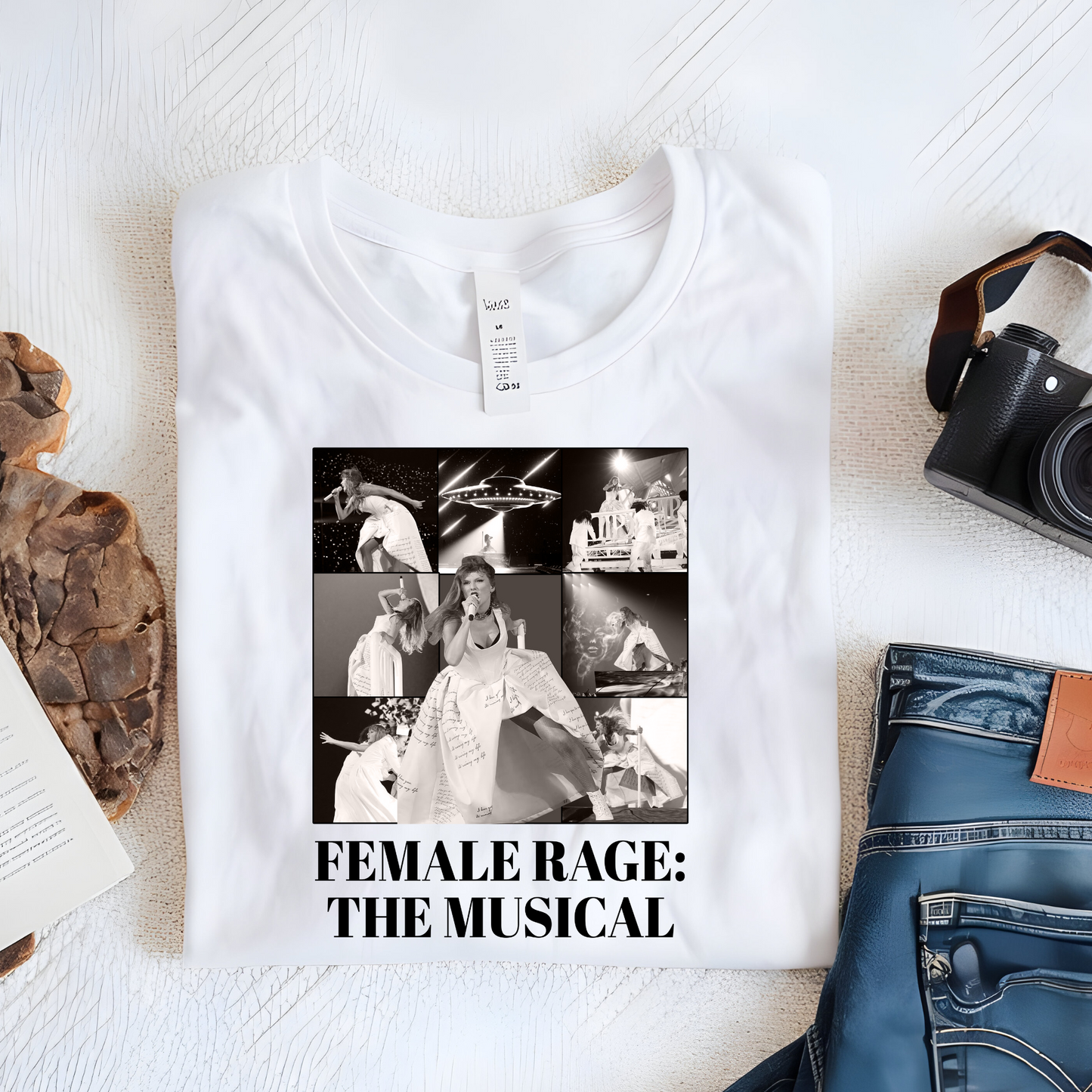 DTF Shirt Transfer - Ready to Press - Female Rage -  DTF100292