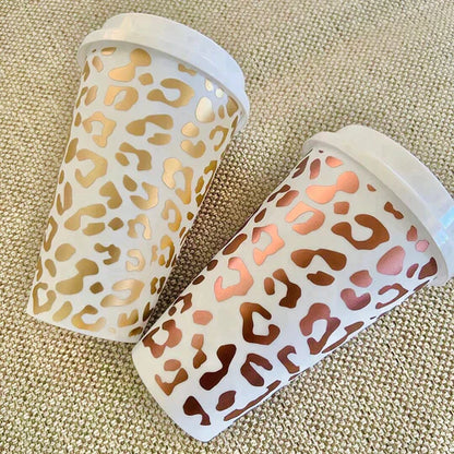 Teckwrap Metallic Satin Chrome Adhesive Vinyl - Rose Gold - Cutey K Blanks