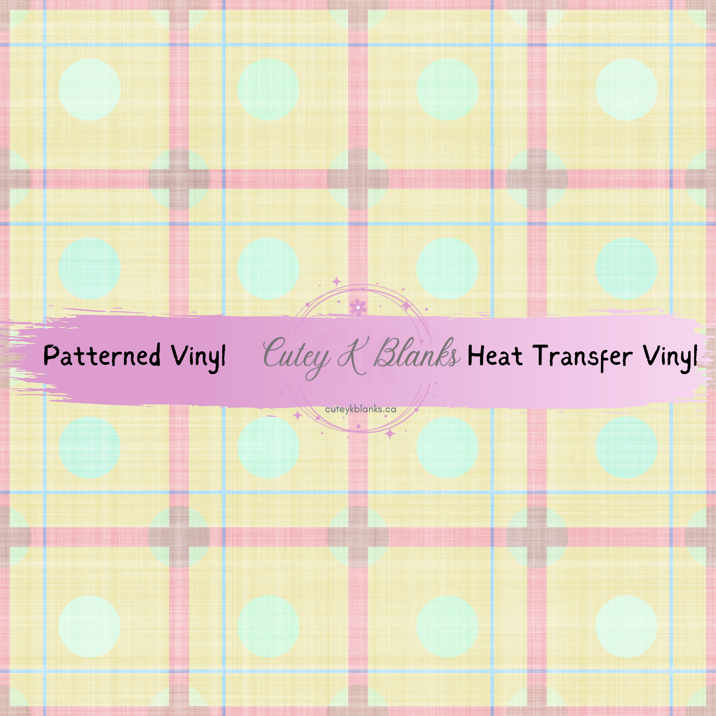 Patterned Printed Vinyl and Heat Transfer (HTV) Sheets - Easter -  PV100261