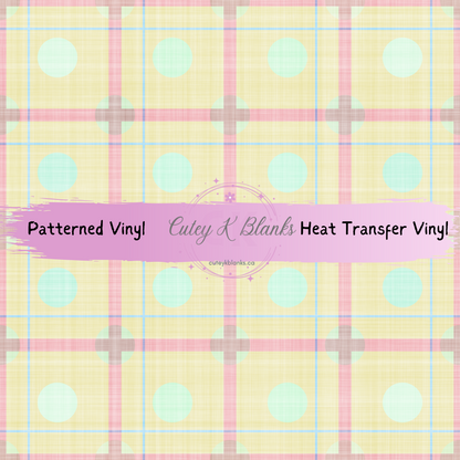 Patterned Printed Vinyl and Heat Transfer (HTV) Sheets - Easter -  PV100261