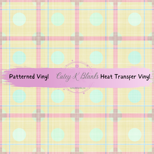 Patterned Printed Vinyl and Heat Transfer (HTV) Sheets - Easter -  PV100261