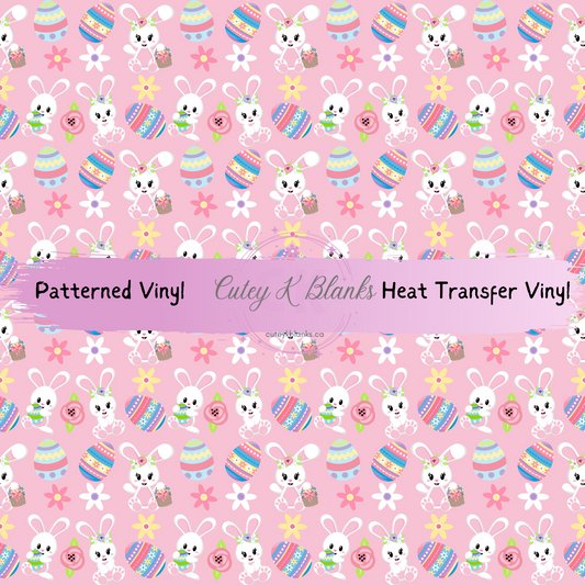 Patterned Printed Vinyl and Heat Transfer (HTV) Sheets - Easter -  PV100284