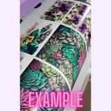 Ready to Use - Tumbler Wraps - Vinyl or Sublimation - Cold Outside - TW100668