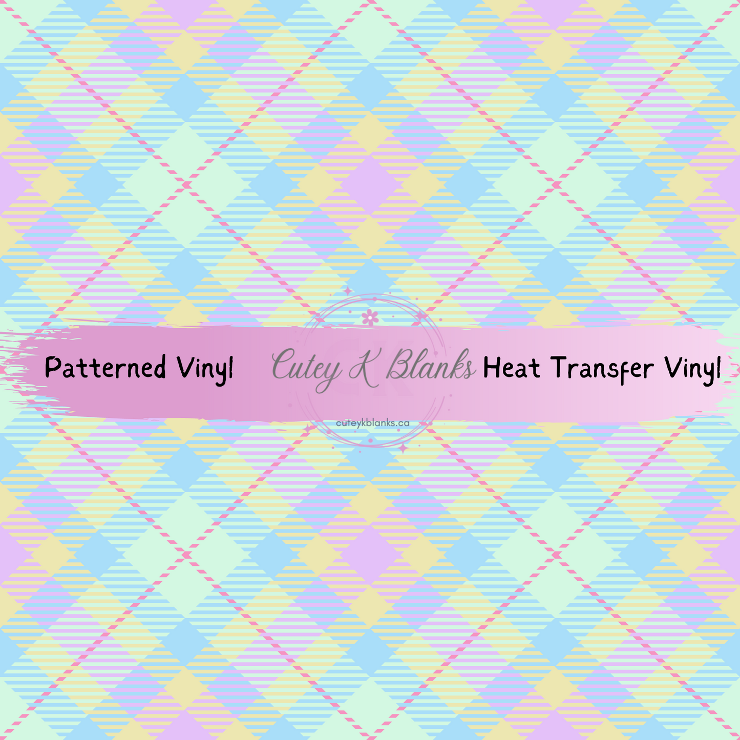 Patterned Printed Vinyl and Heat Transfer (HTV) Sheets - Easter -  PV100269